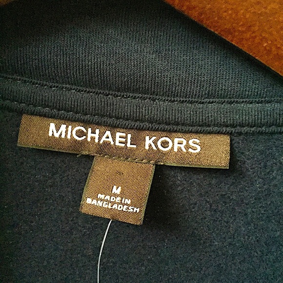 Michael Kors Midnight Turtleneck 1/4 Zip Up MK - Picture 10 of 14